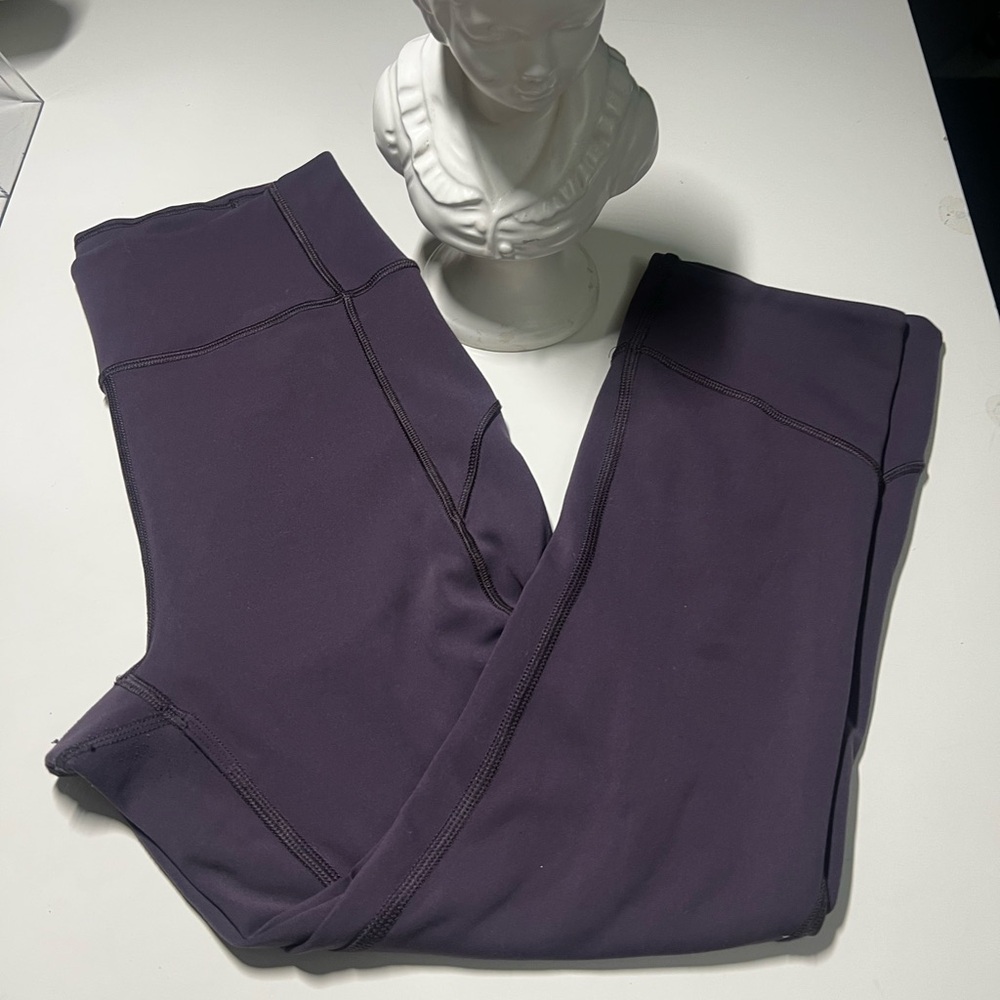 Lulu Lemon dark Purple Leggings size small size 4